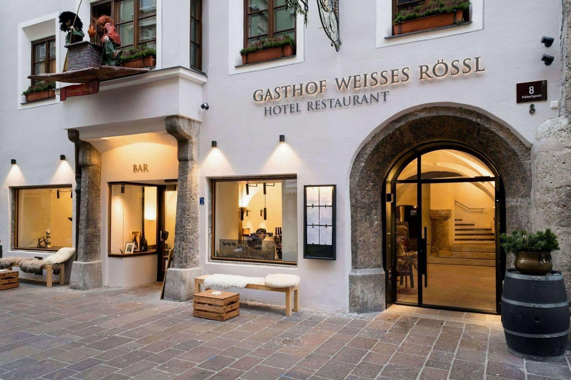 Boutiquehotel Weisses Rossl Innsbruck Extérieur photo